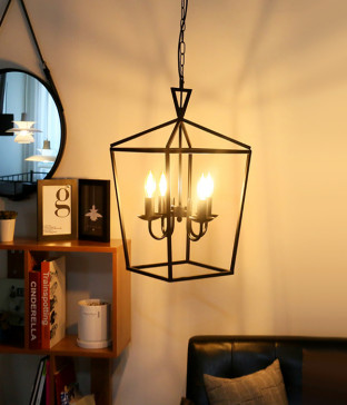 파레스 4등 LED식탁등 빈티지펜던트조명