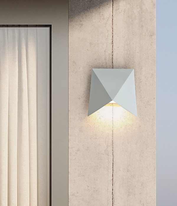 산타노 외부벽등 외부벽조명 LED 7W 화이트/블랙