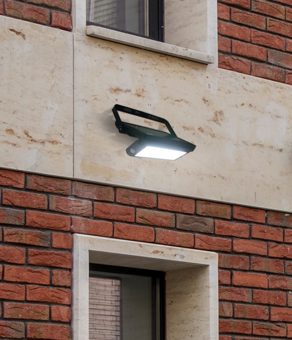 로직 센서 투광등 외부벽등 태양광 충전식 [10W]