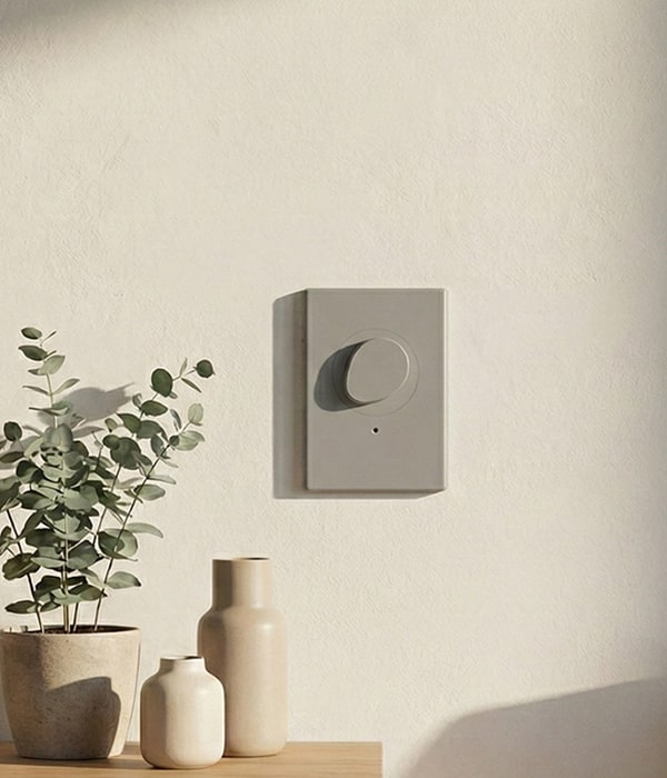 W 조약돌 스위치 LED 디밍 디머 스위치 통합형 밝기조절 조광기